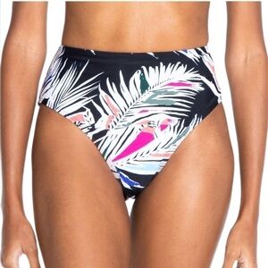 Rachel Rachel Roy High Waisted Moderate Coverage Swim Bikini Bottoms Medium
